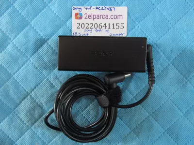 Sony adaptör vga-ac19v57 19.5 volt 2 amper sony iğneli uç orjinal ürün