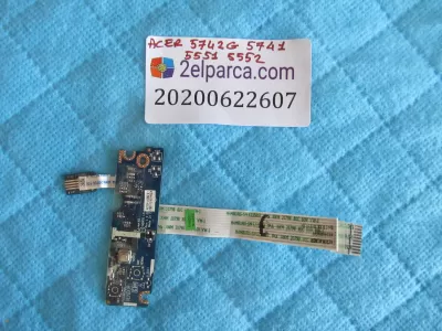 Acer 5742g 5741 5551 5552 tetik karti ve flex orjinal ürün