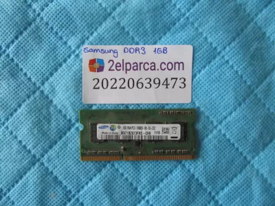 Samsung 1 gb ddr3 10600s-09-10-zzz ram bellek orjinal ürün